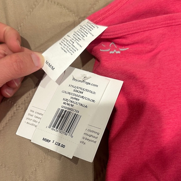 Beyond Yoga Spacedye Fearless Mini Dress - vivid pink Heather - Picture 2 of 3